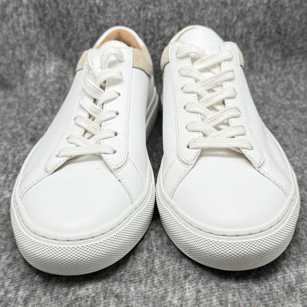 Koio Capri Low White Leather Sneakers EU 40 Mens 7 Womens 9 New Italy Dust Bag